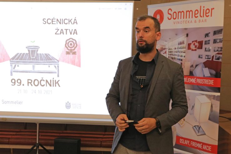 Matej Moško, riaditeľ festivalu Scénická žatva (foto J. Jančo)
