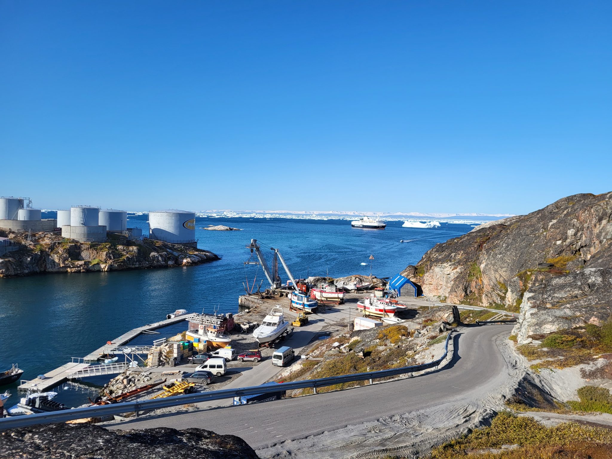 Ilulissat, prístav (foto archív Z.B.S.)